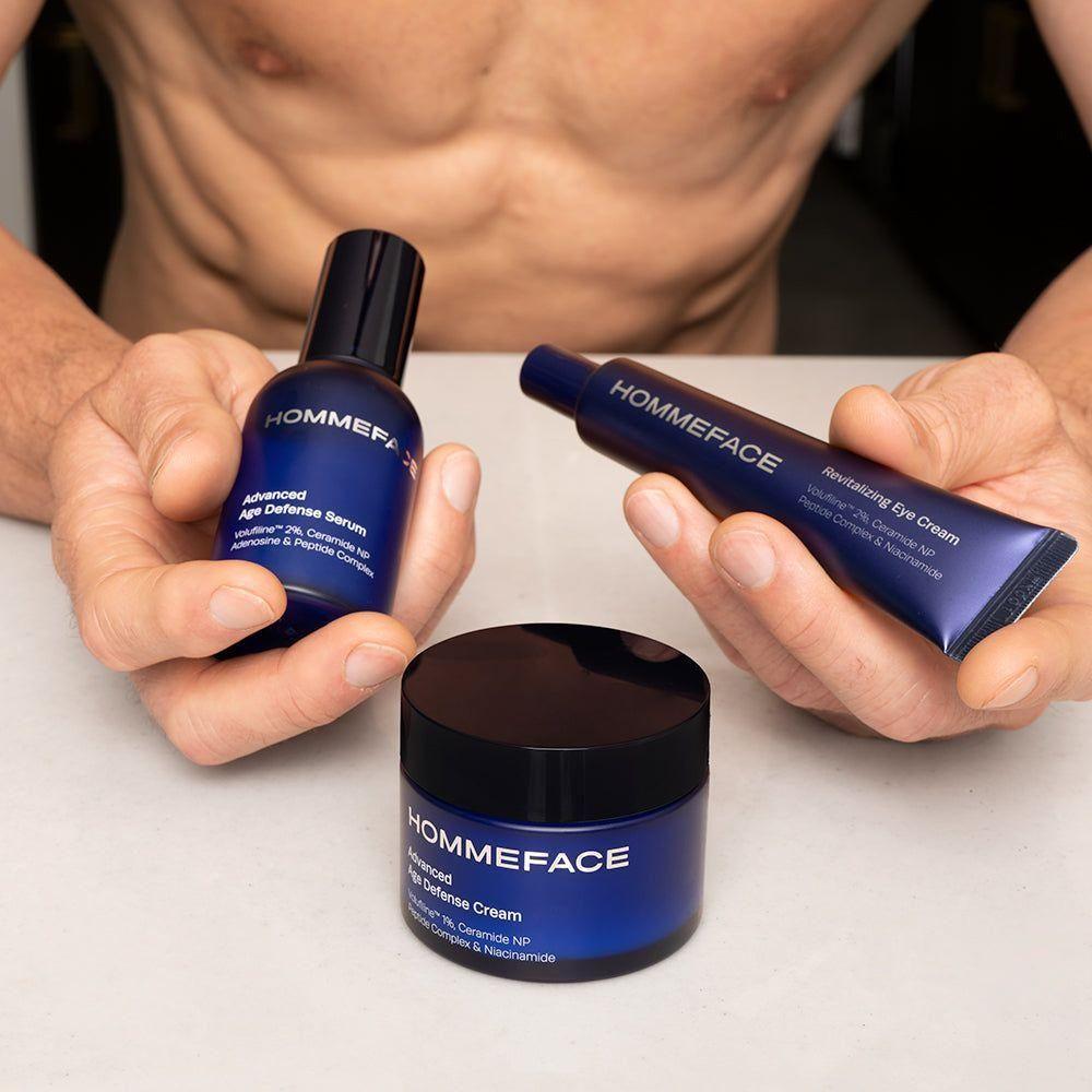 HommeFace Advanced Age Defense Skincare Set
