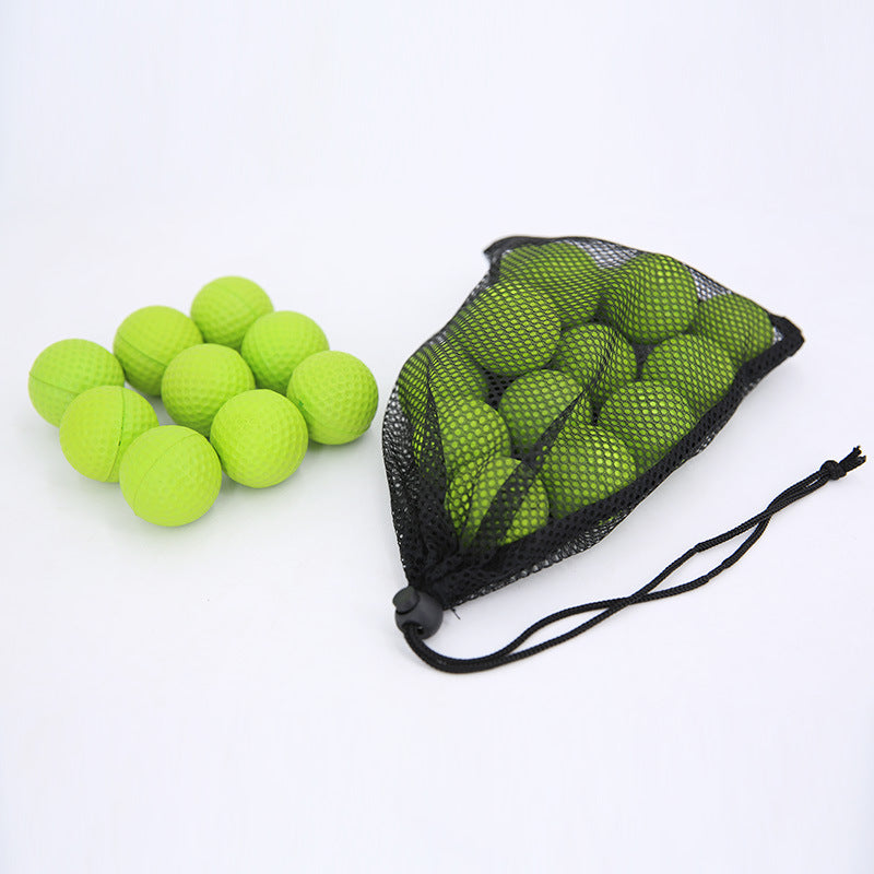 PU Golf Sponge Ball Children Novice EVA Green High Elastic Indoor