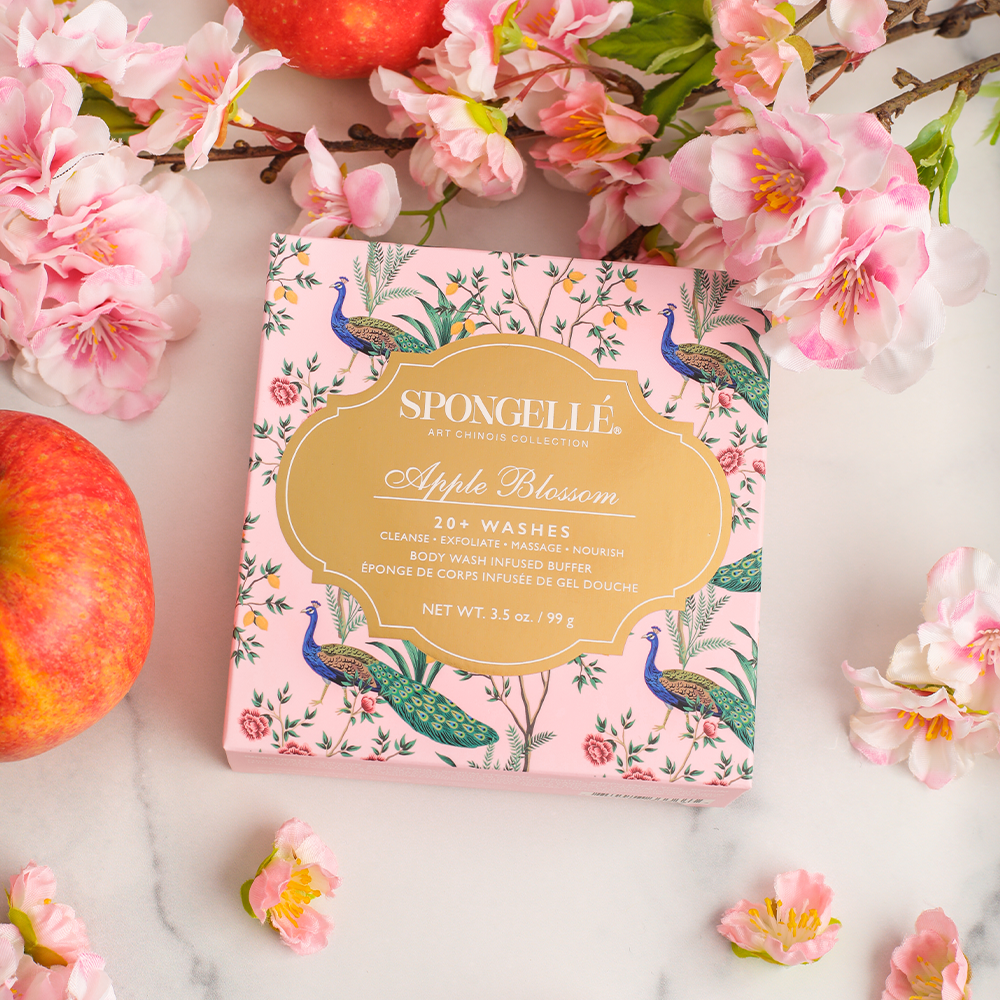 Spongellé Apple Blossom Body Wash Buffer — Art Chinois