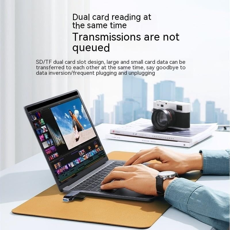 Multi-Function TF to Type-C Memory Card Reader