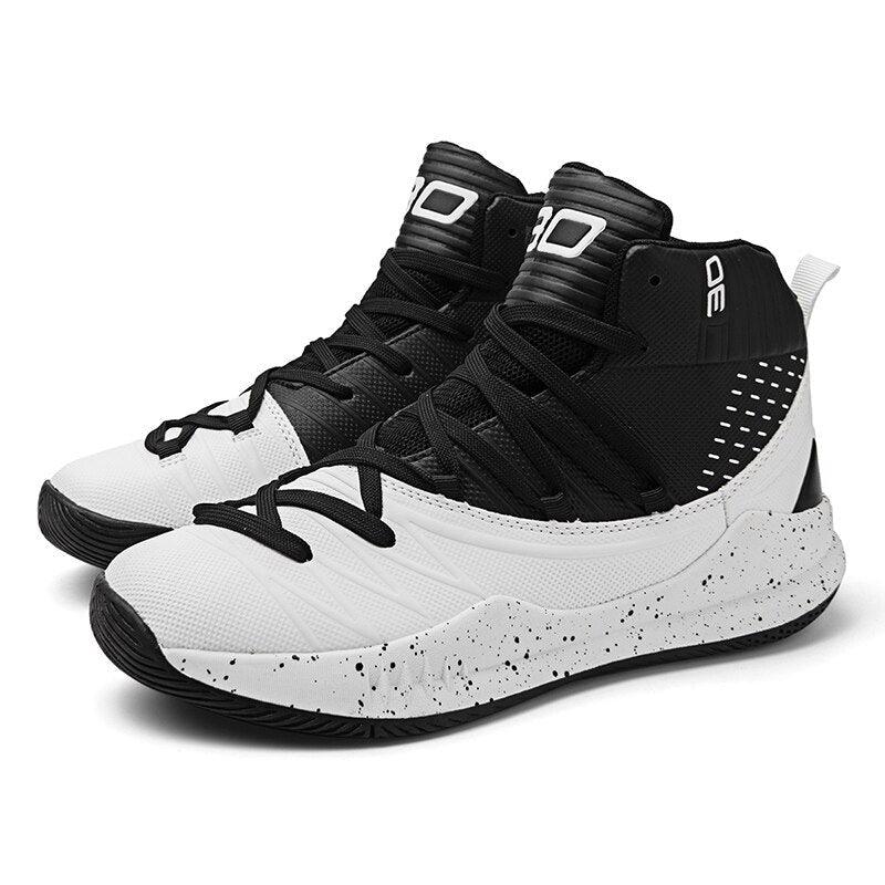 Basketball Black White Ankle Boots Mens Shoes Cushioning White Training Breathable Outdoor High Quality Sports Mens Sneakers Non Slip Outdoor Sneakers Cushioning Workout Sport Design