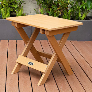 TALE Portable Folding Adirondack Side Table - All-Weather & Fade-Resistant