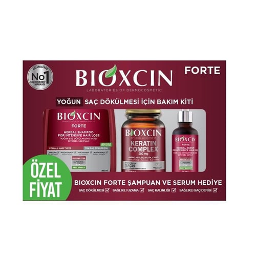 Bioxcin Forte Intense Hair Loss Care Kit