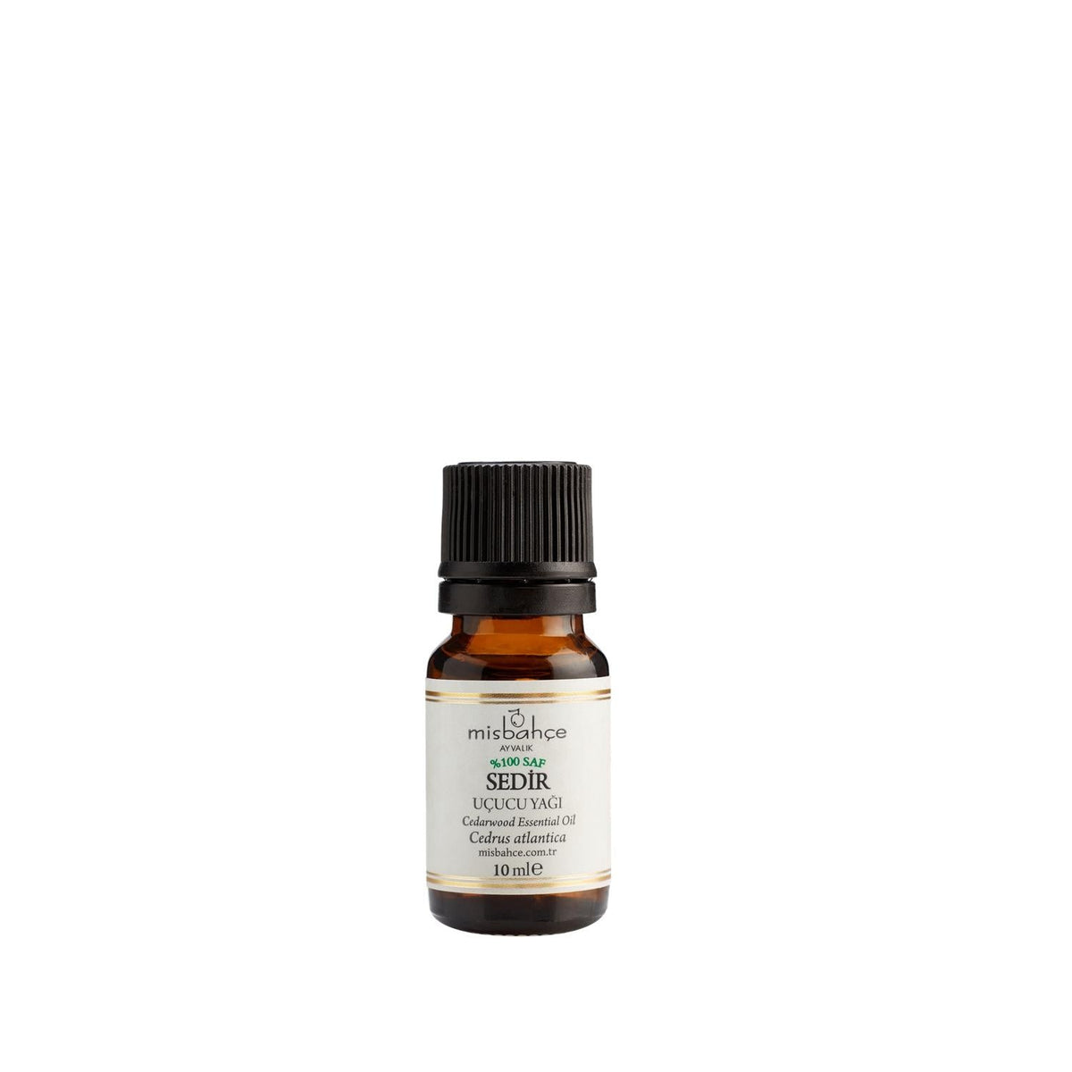 Misbahçe Cedar Essential Oil 10ml - Pure Cedar Oil for Aromatherapy & Relaxation