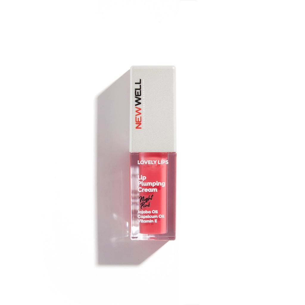 New Well Lovely Lips Night Pink Plumping Lip Cream 5 ml