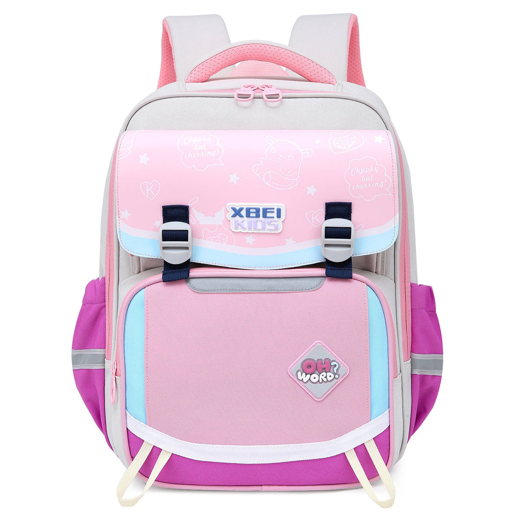 Schoolbag Burden Reduction Spine Protection Lightweight And Large Capacity Backpack