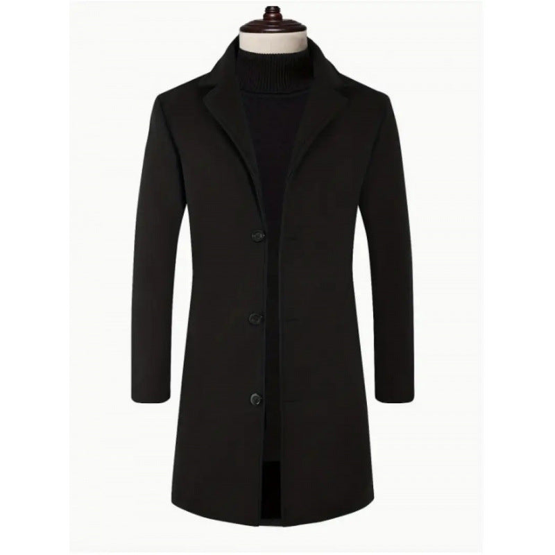 Men's Loose And Comfortable Trench Coat