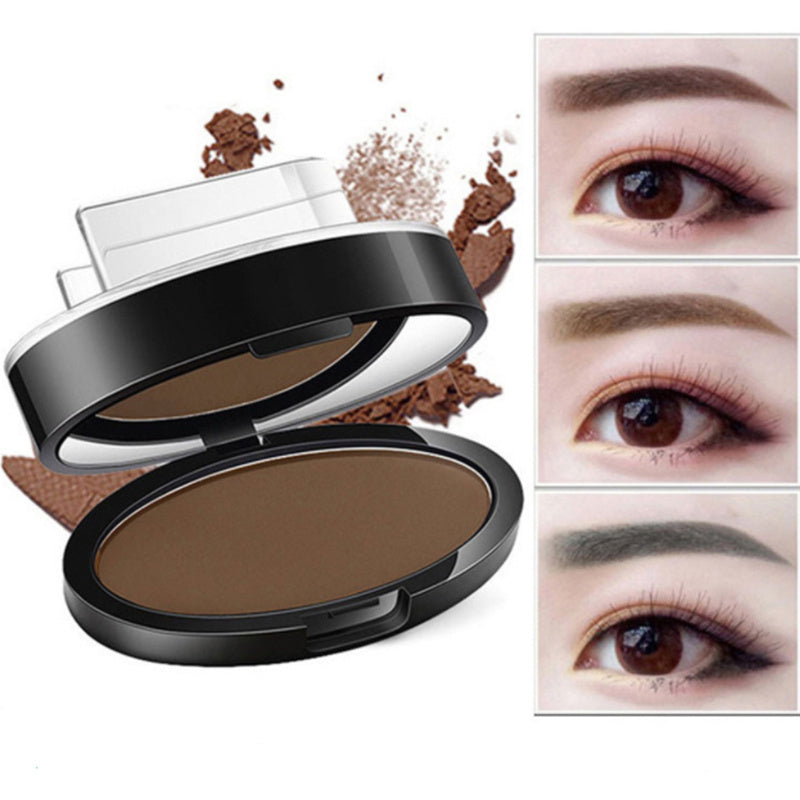 Eyebrow Stamp & Stencil Kit: Waterproof Tint for Professional Brow Enhancement
