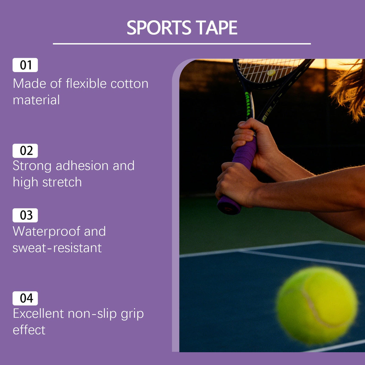 Torvikx Sports Anti-Slip Tape Increase Adhesion Stable Friction Sports Accessories Anti-Slip Grip Tape