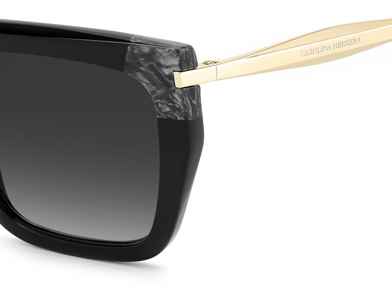 Carolina Herrera Grey Women's Sunglasses Square Frame 55mm
