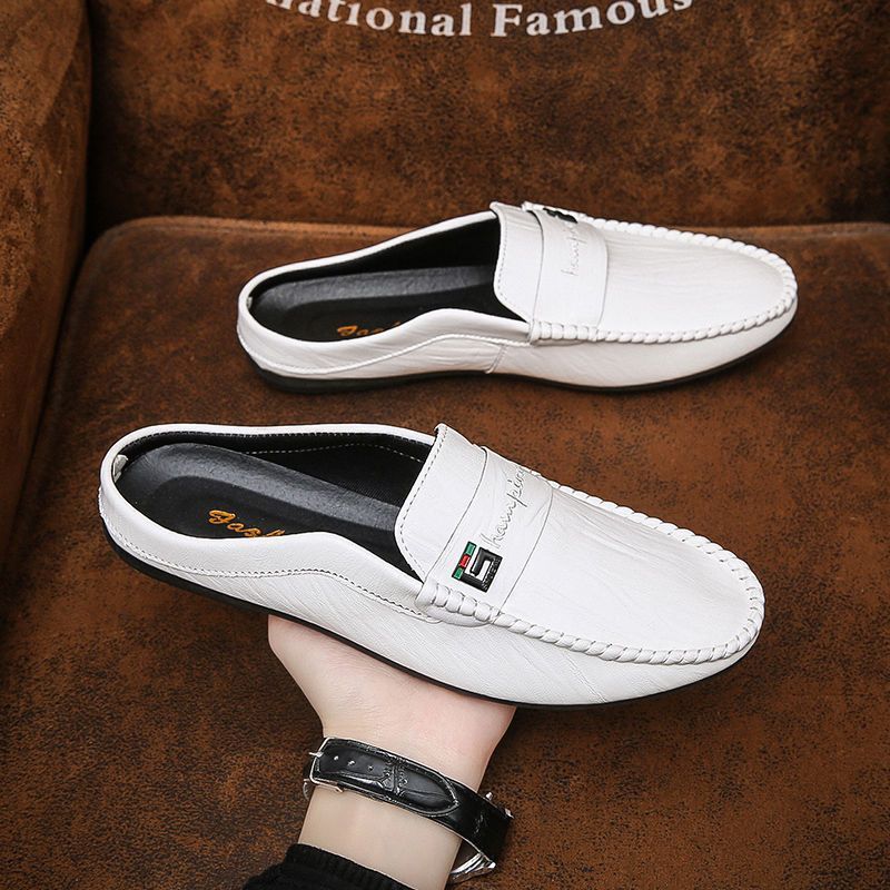 Men's Closed Toe Slip-On Leather Loafers