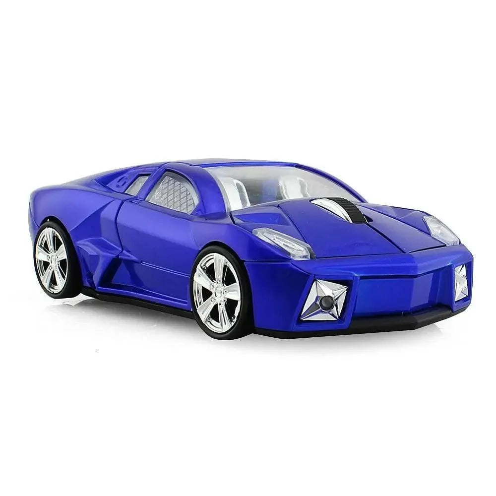 Cool Wireless Gaming Mice 2.4Ghz USB Receiver Wireless Sports Car Mouse Fashion 1600DPI Ergonomic 3D Mini Mice For PC Laptop