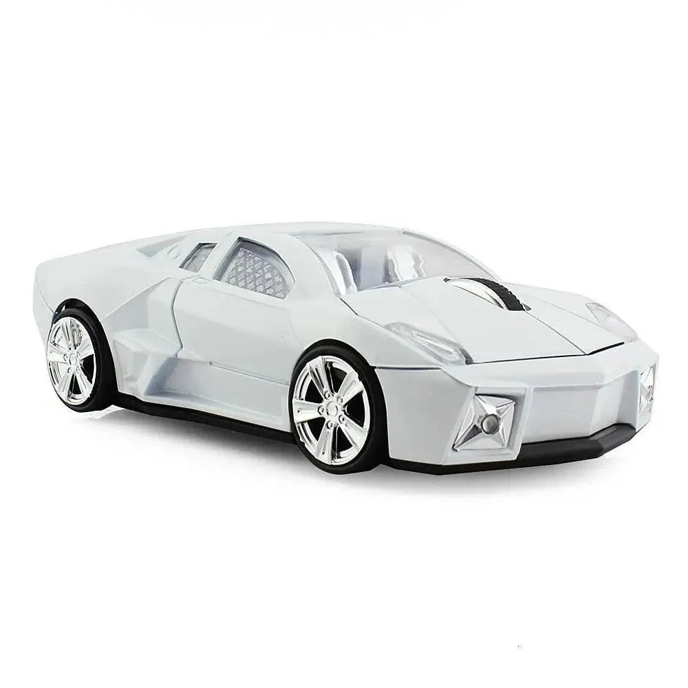 Cool Wireless Gaming Mice 2.4Ghz USB Receiver Wireless Sports Car Mouse Fashion 1600DPI Ergonomic 3D Mini Mice For PC Laptop