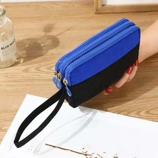 Cute Pink Leather Woman Wallet Fashion Stylish Zipper Mini Bag For Women Short Simple Wallets
