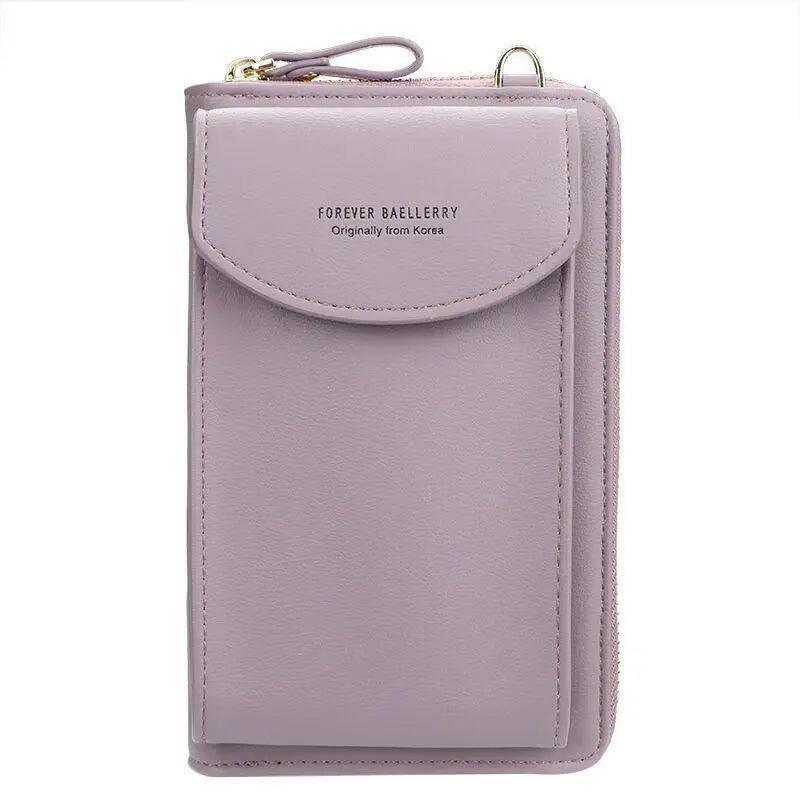 Dazzling Women Wallet Bags Big Card Holder Clutch Messenger Long Shoulder Straps - Trendy Designer Female Clutch Cross Body Bag