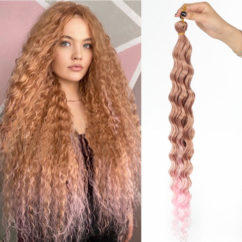 Wig Female Curly Hair Twist Braid Dreadlocks Ponytail Wig