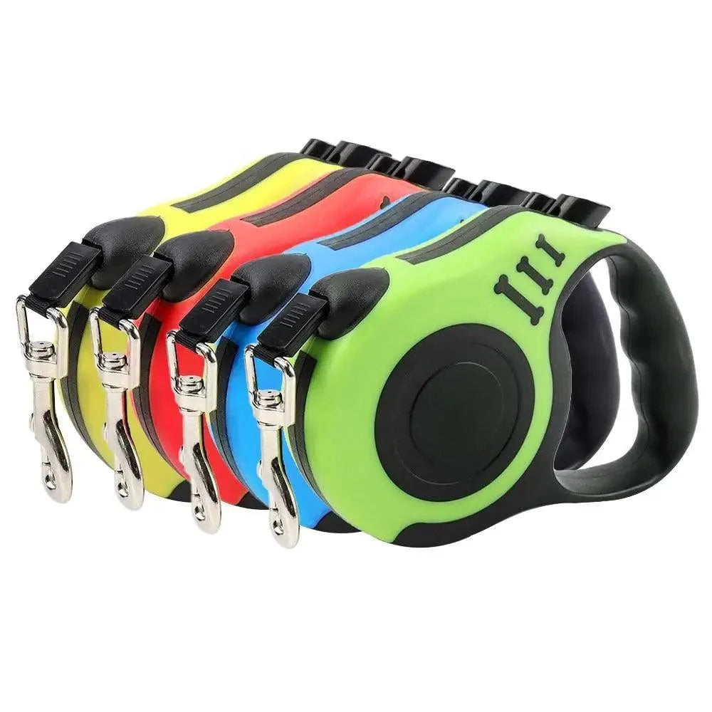 Durable Automatic Retractable Dog No Tangle Comfortable Grip Pet Leash Walking Running Cute Easy Control Leashes Pet Products