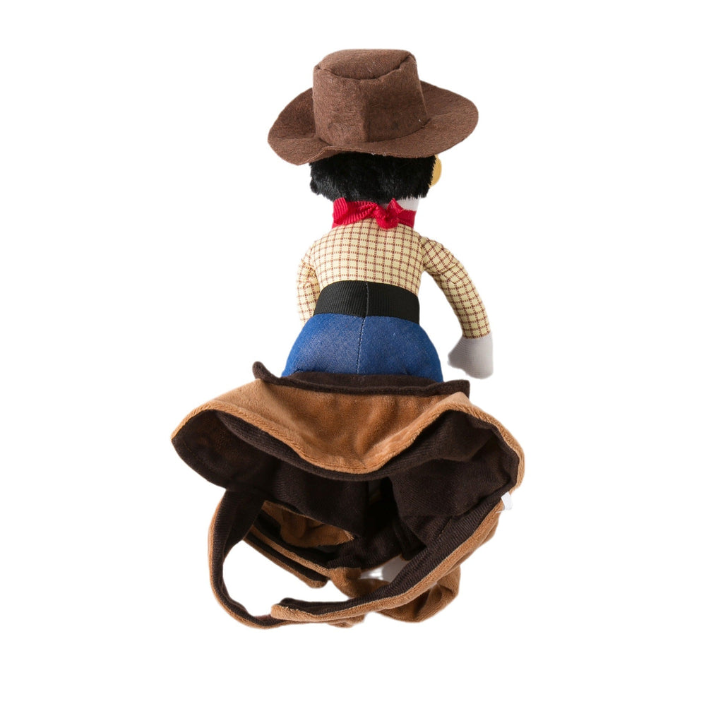 Creative Dog Clothes Personalized Funny Pet Costume Riding Denim Corgi Teddy Golden Retriever Pet Spring And Autumn