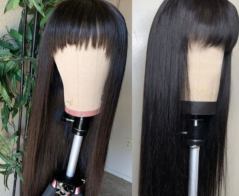 Straight Human Hair Wig