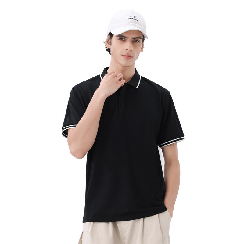 Men's Polo Shirt Summer Short Sleeve