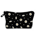 Elegant Multicolor Printed Large Capacity Pencil Case For Students Cute Cartoon Theme Stationary Cosmetic Bag