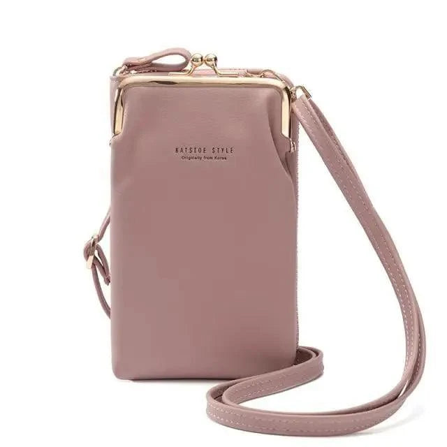 Elegant Women Small Crossbody Bags With Large Capacity Designer PU Leather Shoulder Bags For Women Phone Purses