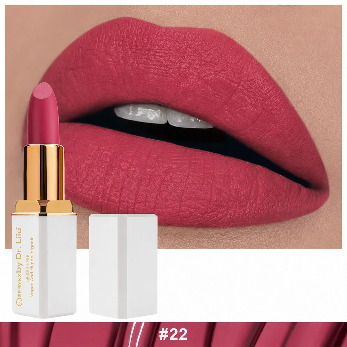 Hydrating Matte Lipstick for Dry Lips