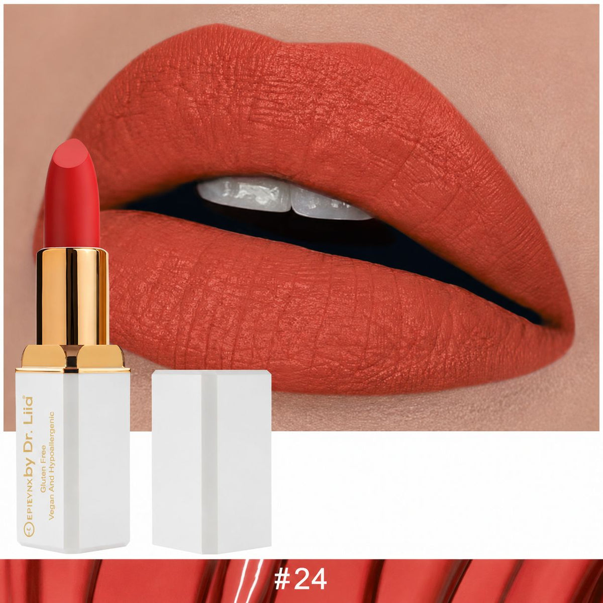 Hydrating Matte Lipstick for Dry Lips