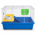 EuroGold Rabbit Cage with Bed and Food Bowl Set 71x46x47 cm