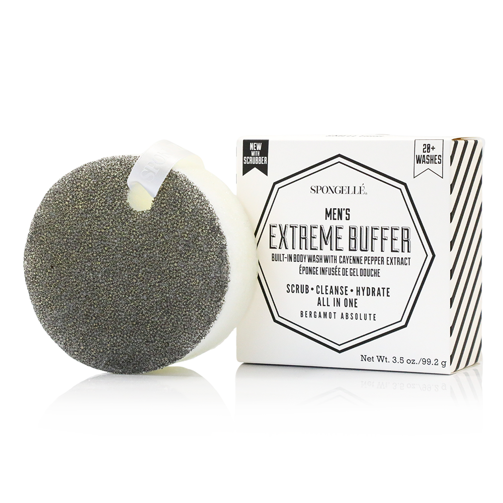 Spongellé Men's Extreme Body Buffer — Bergamot Absolute