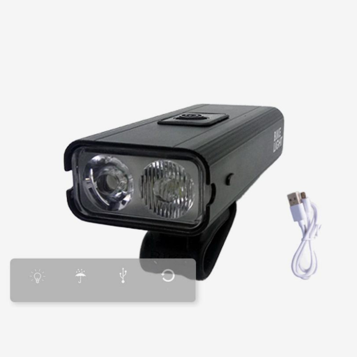 Mountain bike night lights