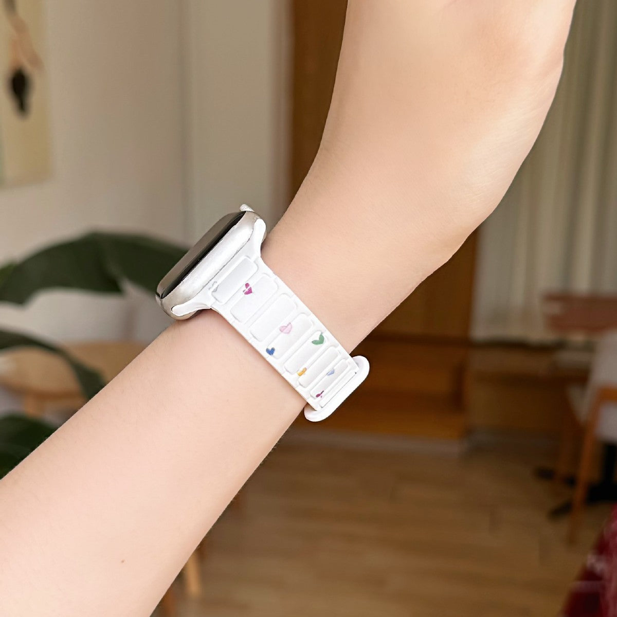 Stylish And Minimalist Silicone Magnetic Watch Strap