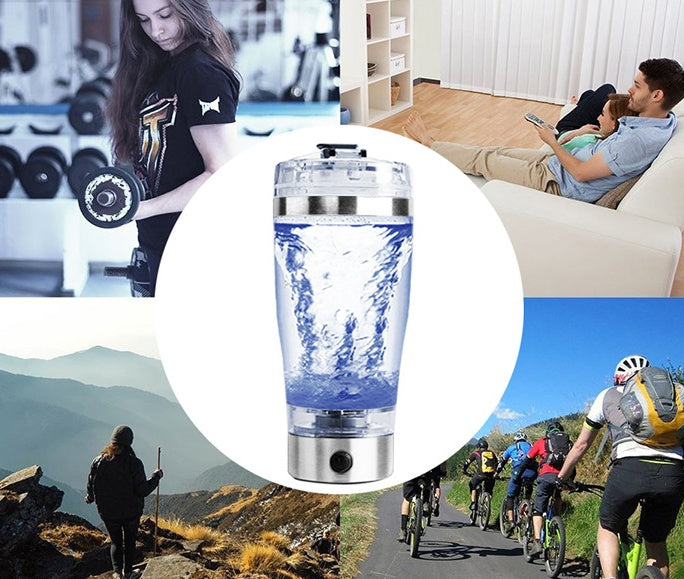 Electric Protein Shake Stirrer USB Charging Shaker Cup