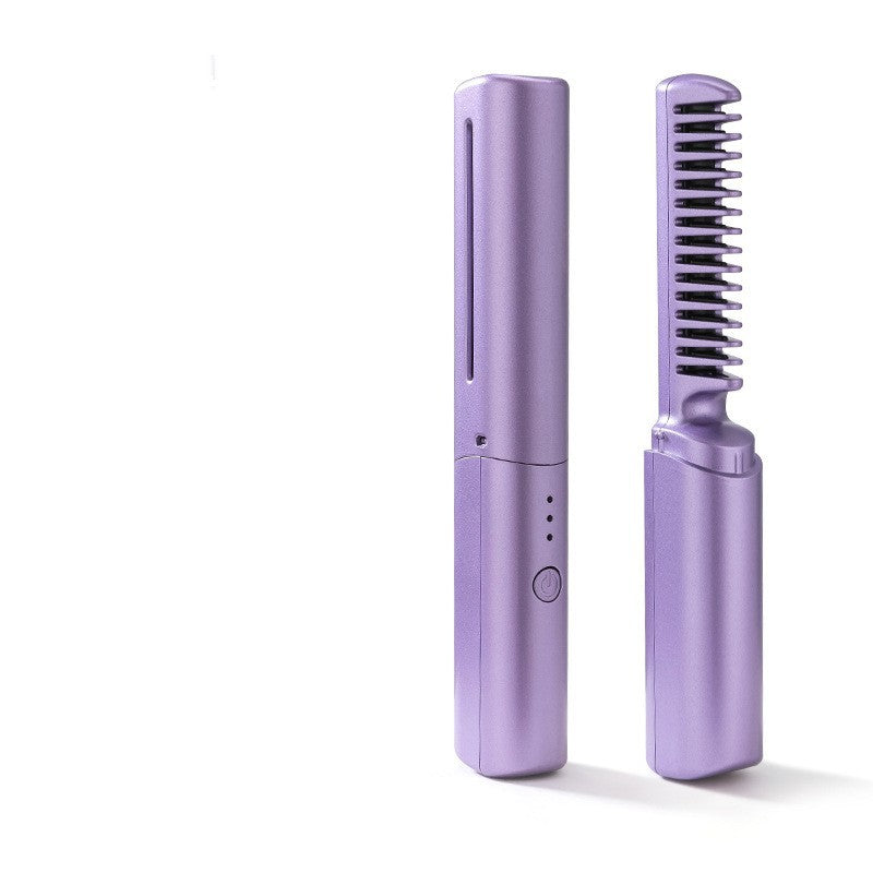Pro Wireless Straightening & Curling Brush