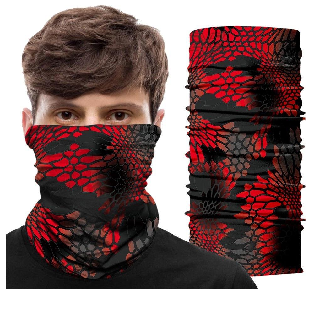 Face Mask Bandana Scarf Neck Warmer Sports Balaclava Hunting Camping Headband Buff Headscarf Camo Army Military Bicycle Camping Hiking Climbing Face Mask Headband Windproof Head Scarves Neck Warmer Cycling Camping Hiking Men Women
