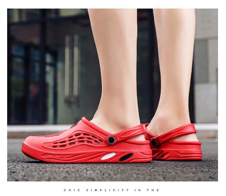 Fashion Men's Sandal For Home Platform Flip Flops Sandals Summer Shoes For Men Outdoor Fashion Clogs Non Slip Water Shoes With Strap Sports Sandals Lightweight Quick Dry Adult Clogs