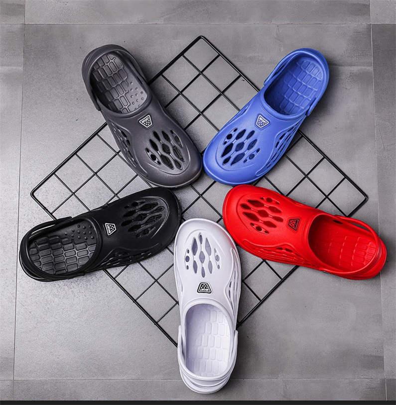 Fashion Men's Sandal For Home Platform Flip Flops Sandals Summer Shoes For Men Outdoor Fashion Clogs Non Slip Water Shoes With Strap Sports Sandals Lightweight Quick Dry Adult Clogs