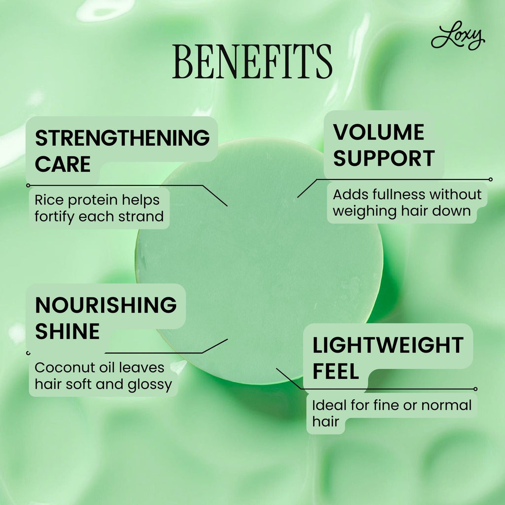 Fortify: Volumizing & Strengthening Conditioner Bar with Rosemary Oil & Rice Protein