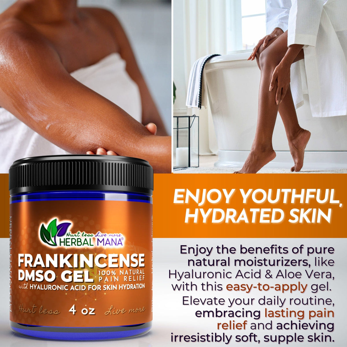 Frankincense DMSO Gel with Hyaluronic Acid