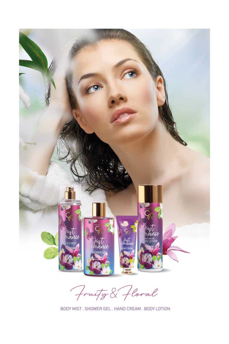 Golden Rose Just Romance Body Mist - Fruity Freesia & Peony Body Spray