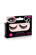 Golden Rose False Eyelashes 01 - Natural Look Reusable Strip Lashes