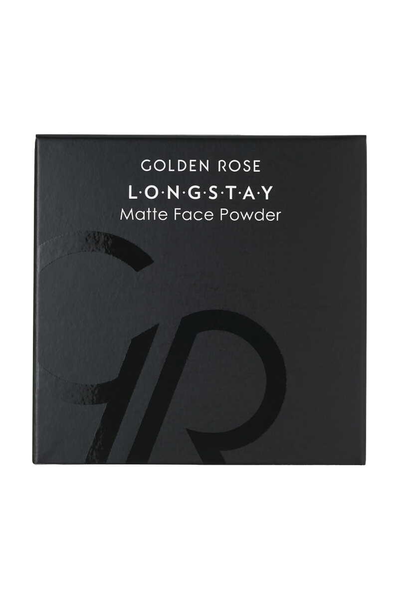 Golden Rose Longstay Matte Face Powder SPF 15 - 08 Chestnut