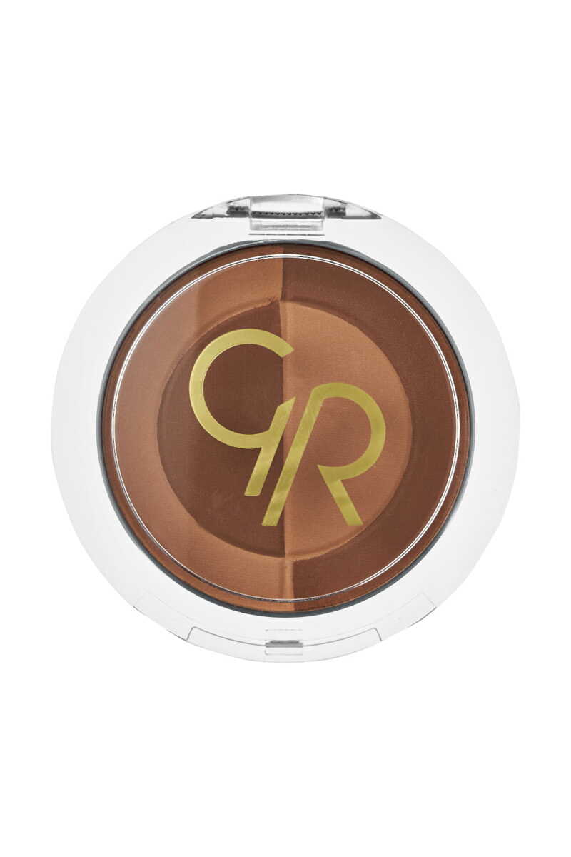 Golden Rose Mineral Bronzer Powder 02 Medium - Lightweight Sun-Kissed Glow, 1 Pc