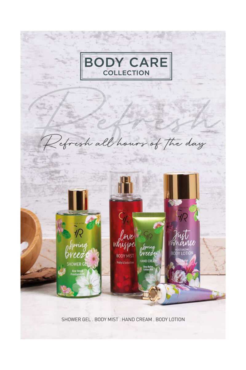 Golden Rose Spring Breeze Shower Gel with Aloe Vera and Provitamin B5
