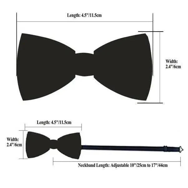 Green Color Silk Butterfly Pre-Tied Bow Tie Pocket Square Cufflinks Suit Set For Men Silk Adjustable Self Bowtie Formal Bowtie Set