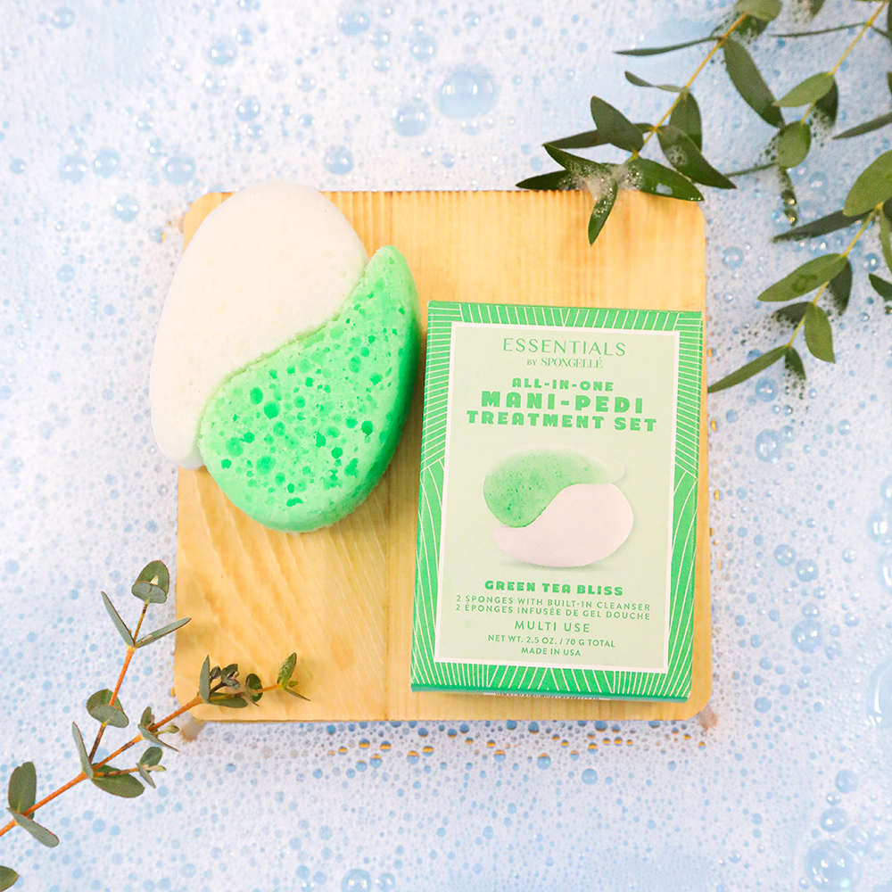 Spongellé Awaken Mani-Pedi Buffer Duo