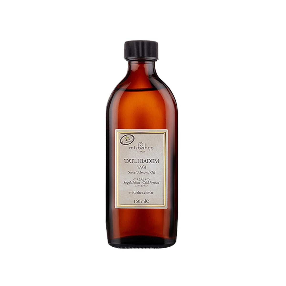 Misbahçe Sweet Almond Oil 150ml - Natural Cosmetic & Culinary Oil