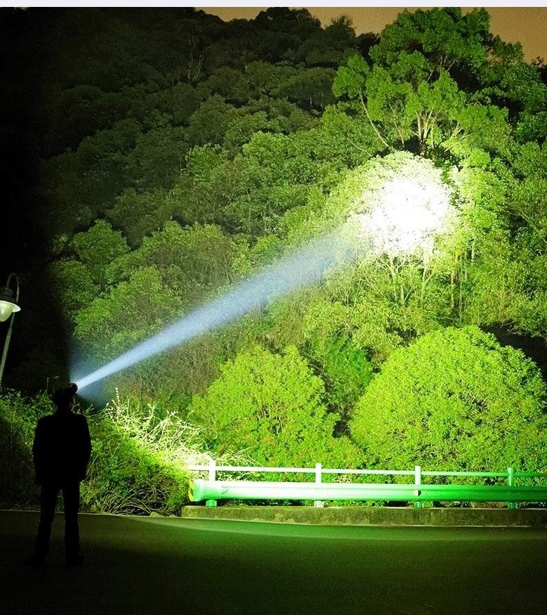 High Lumen Ultra Bright Powerful Rechargeable LED Headlamp  USB Head Lamp 7 LED Headlight Head Flashlight Waterproof Flashlight Head Torch For Outdoor Camping Cycling Running Fishing