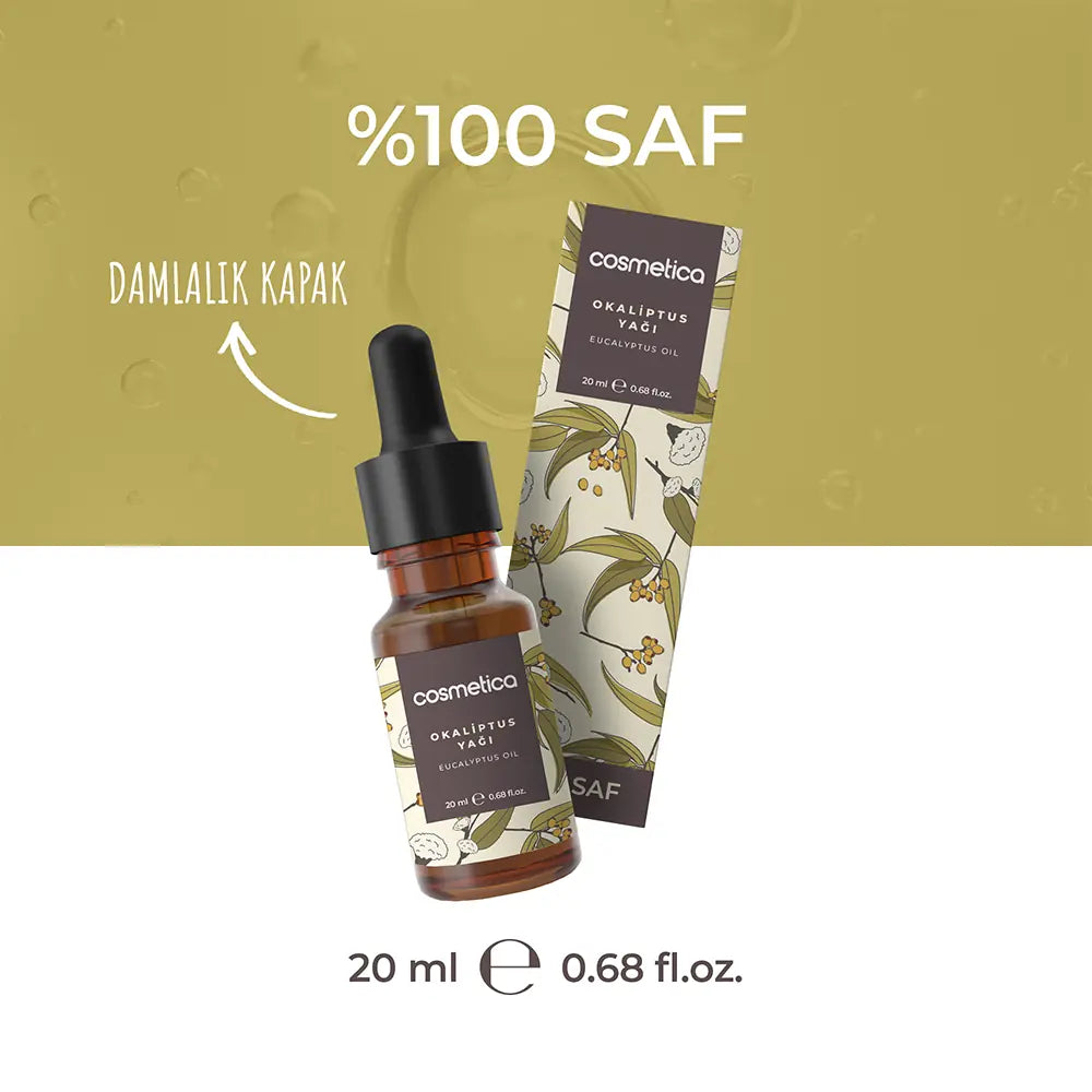 Cosmetica 100% Pure Eucalyptus Essential Oil 20 Ml