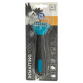 M-Pets Dematting Tool for Dogs - Stainless Steel Undercoat Rake & Comb